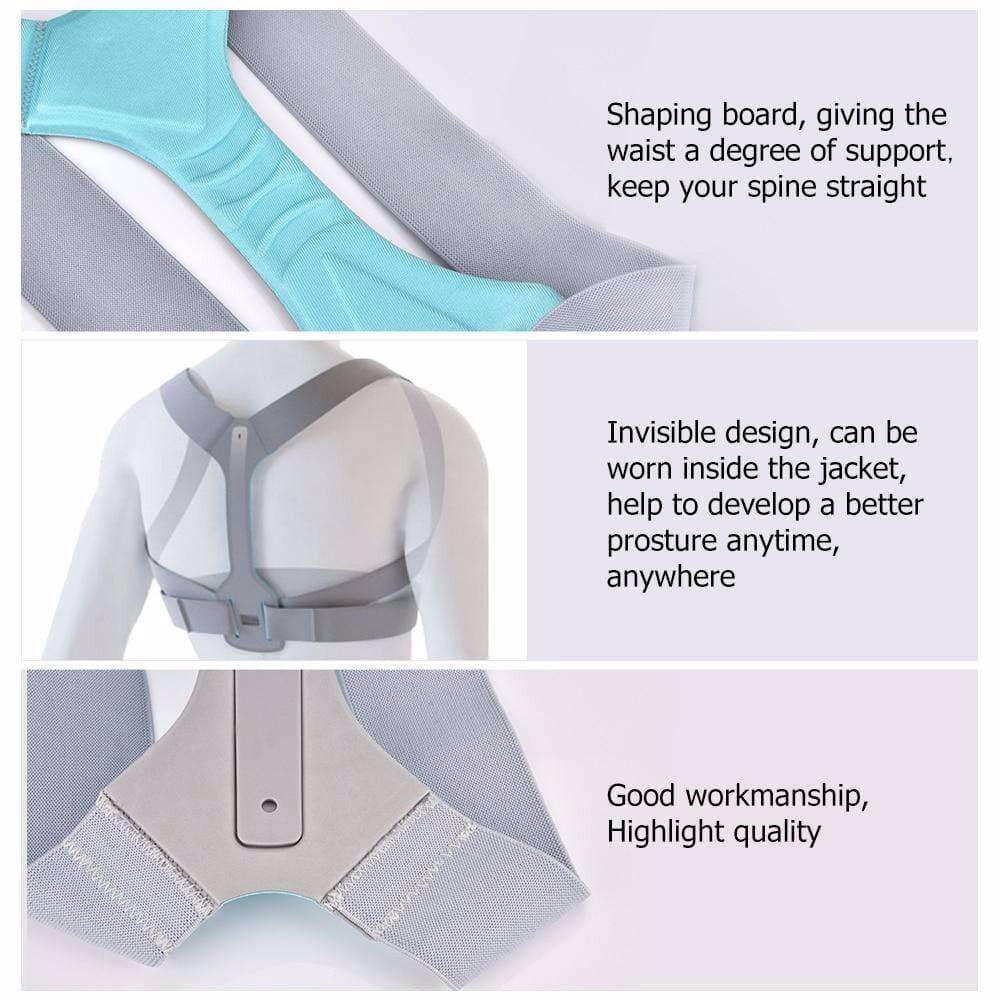 New-- Anoopsyche Posture Corrector Adjustable Upper Posture Brace for Support