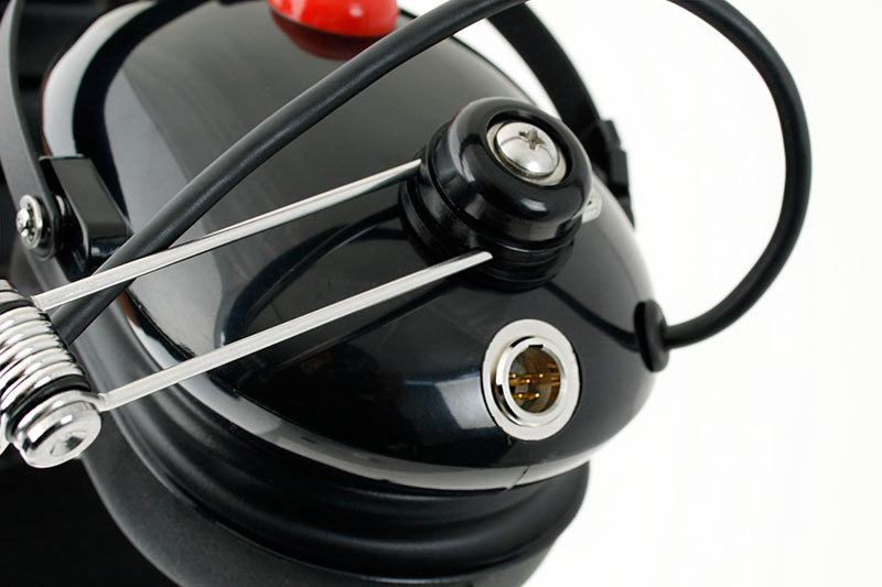 Rugged Over The Head Single Side Two Way Radio Headset Racing Communications