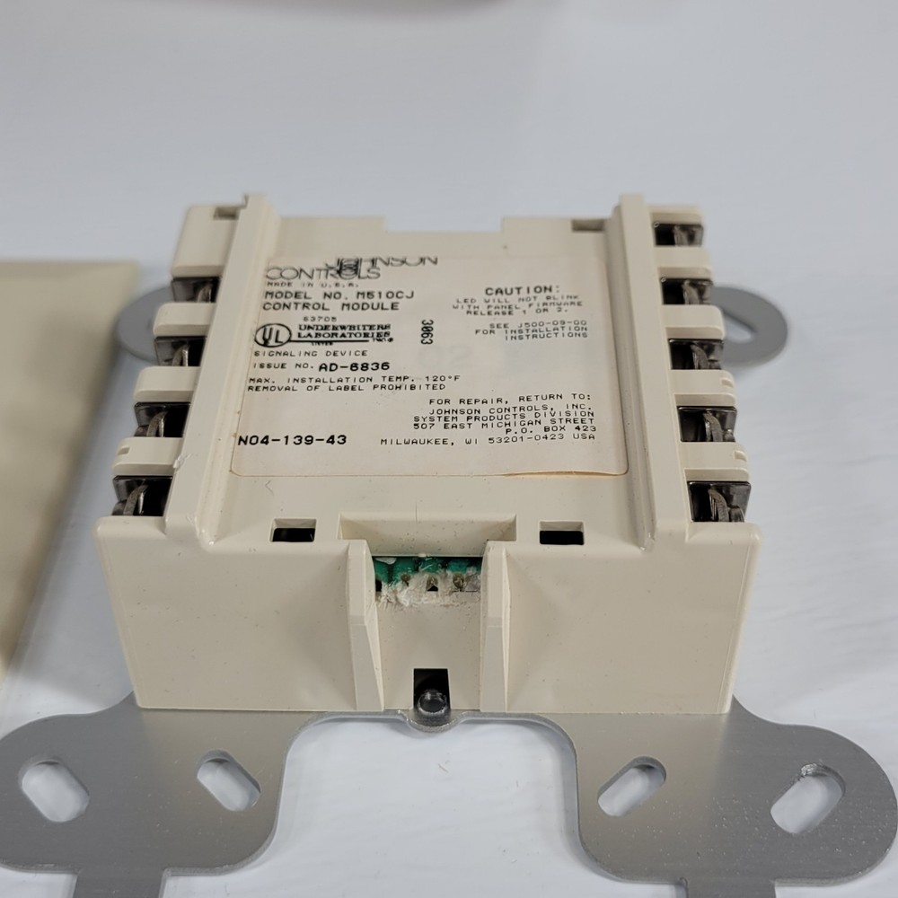 Johnson M510CJ Control Relay Module Fire Alarm Box