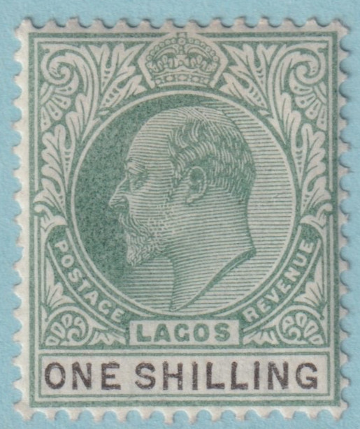 LAGOS 46 MINT HINGED OG*   VERY FINE! TAR