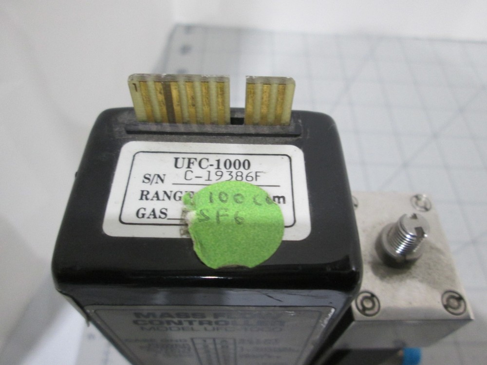 Unit, UFC-1000, Mass Flow Controller, SF6, 100 SCCM, Used