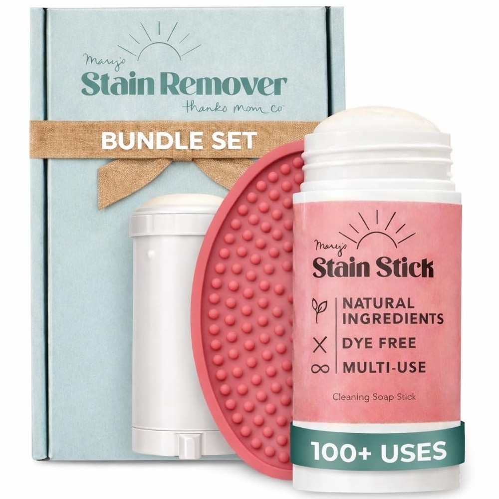 Mary’s Stain Remover Bundle Set (Stick + Scrub Base + Refill) Natural & Effectiv