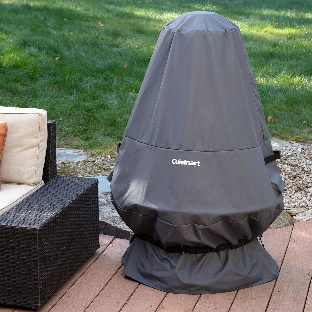 CHC-601 Chimenea Propane Fire Pit Heater Cover, Durable Rip-Resistant Polyester
