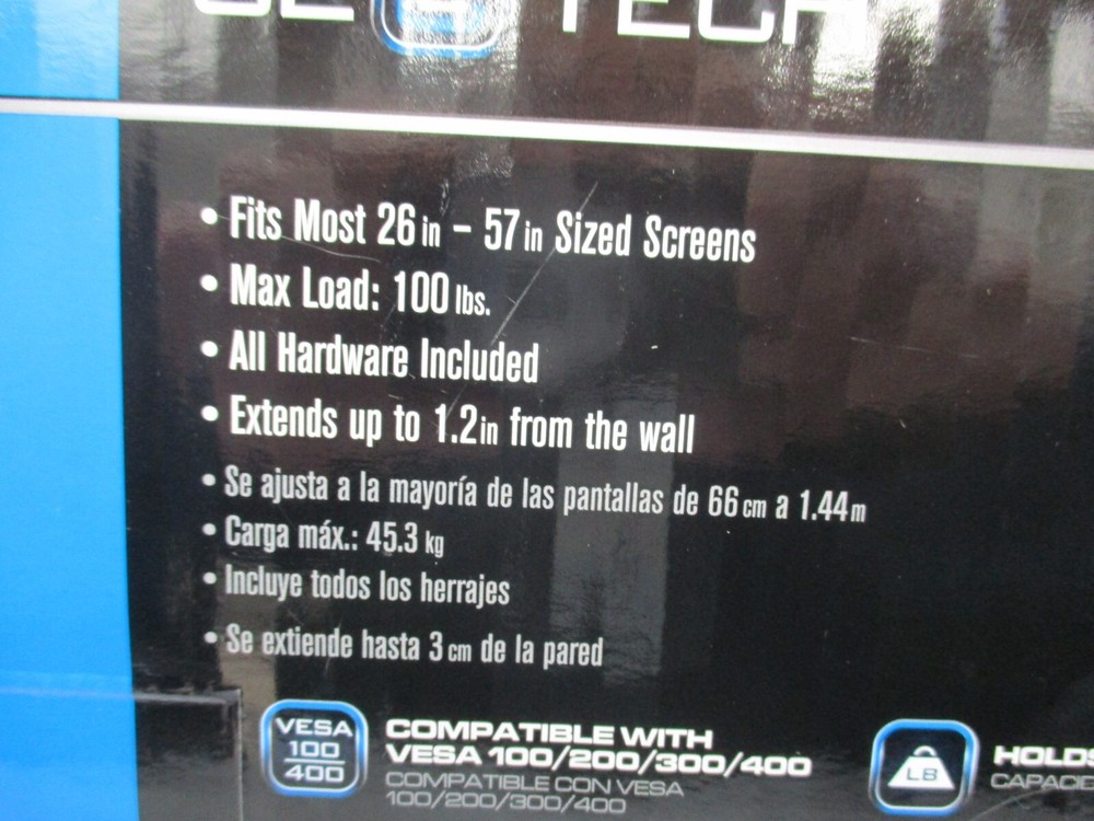 Fixed Flat Panel TV Wall Mount Fits Most 26in - 57in. TV's