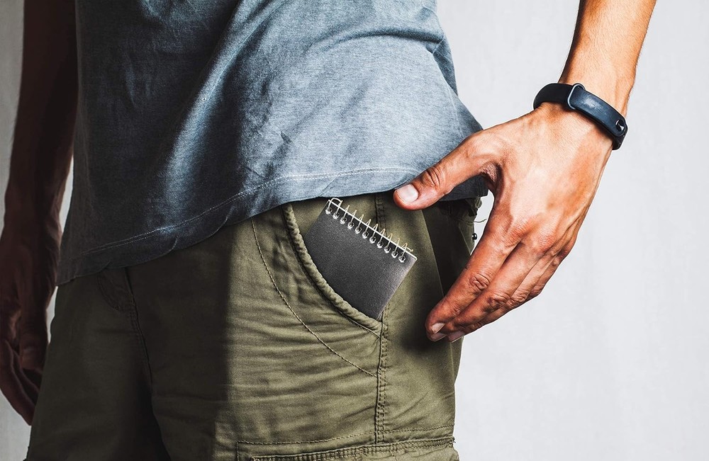 Assorted Solid Colors Spiral Memo Pads, 24 Pack