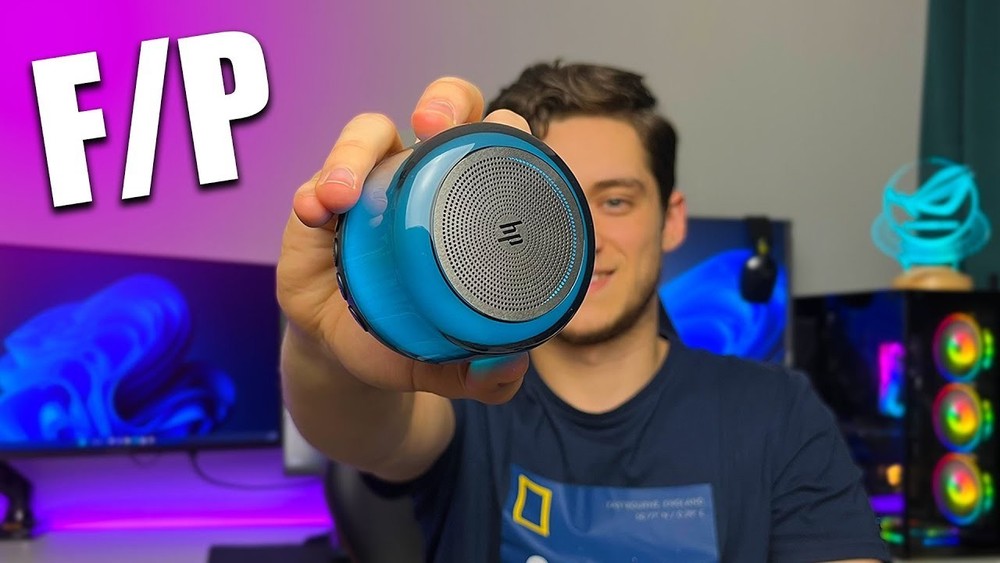 HP Mini LED Bluetooth Speaker BTS02