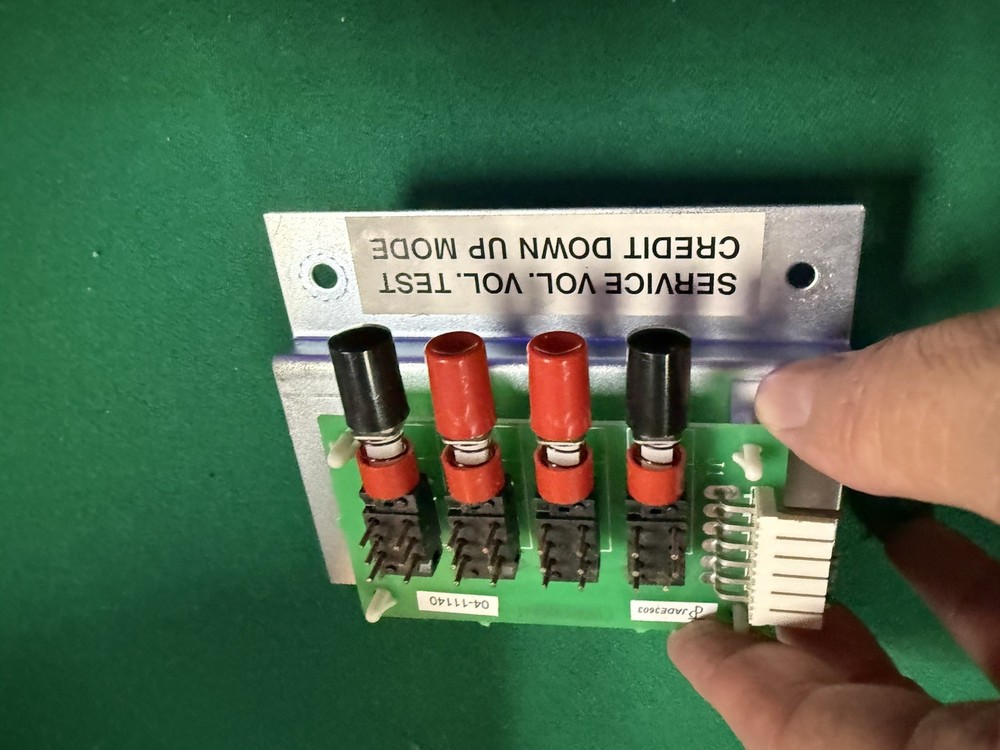 hyper drive arcade test switch. Also Good On Other Atari And Midway Games