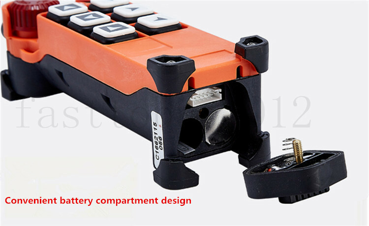 6 Button Industrial Wireless Remote Control Pushbutton Transmitter F21-E1 440v