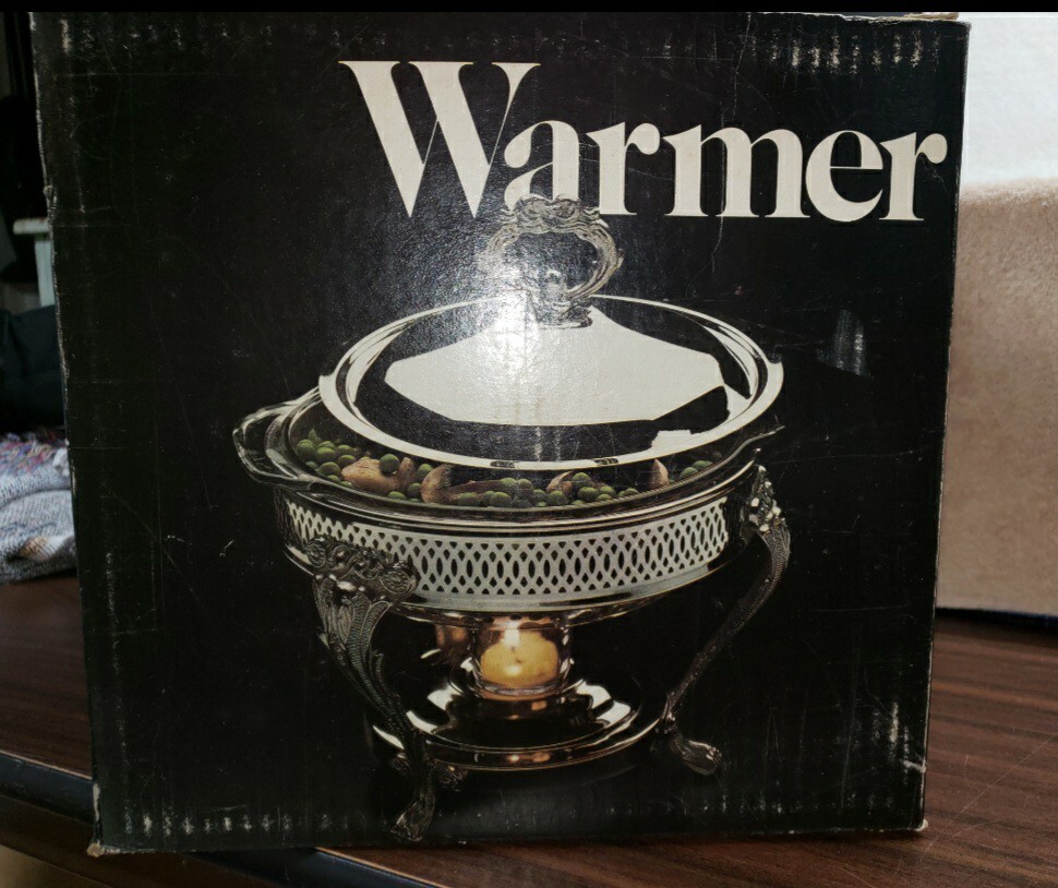 Vintage LEONARD SILVER 1978 Silverplated Food Warmer Model 5511 Dinnerware