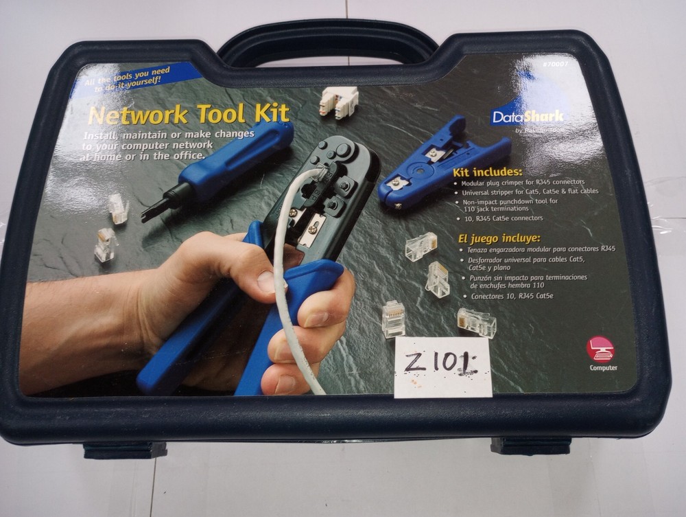 DataShark Network Tool Kit + Case 70007 , + 14 UR Splice Connectors + SCREWS