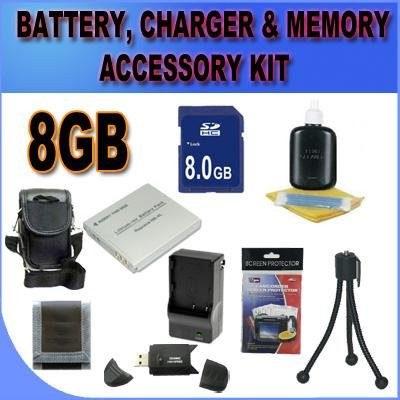 BigVALUEInc Accessory Saver Bundle Kit For Canon Powershot SD780IS, SD940IS,...
