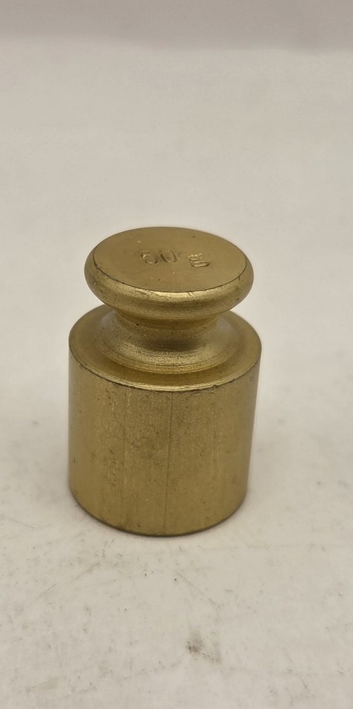 Brass 50g Scale Weight
