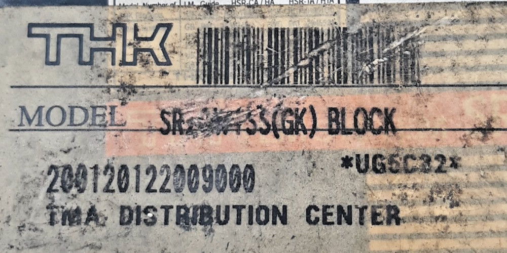 THK SR20W1SS (GK) Linear Guide Block UG5C32