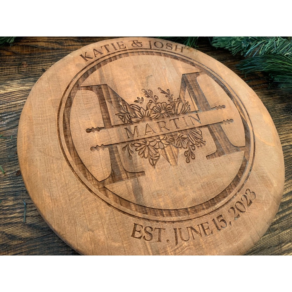 Personalized Lazy Suzan Turntable