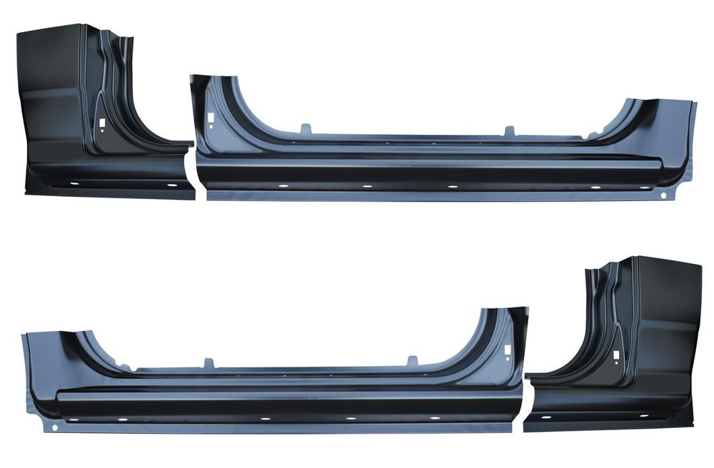 2004-2012 Colorado Canyon Outer Rocker Cab Corner 4 Pc SET 2 Door Std Cab