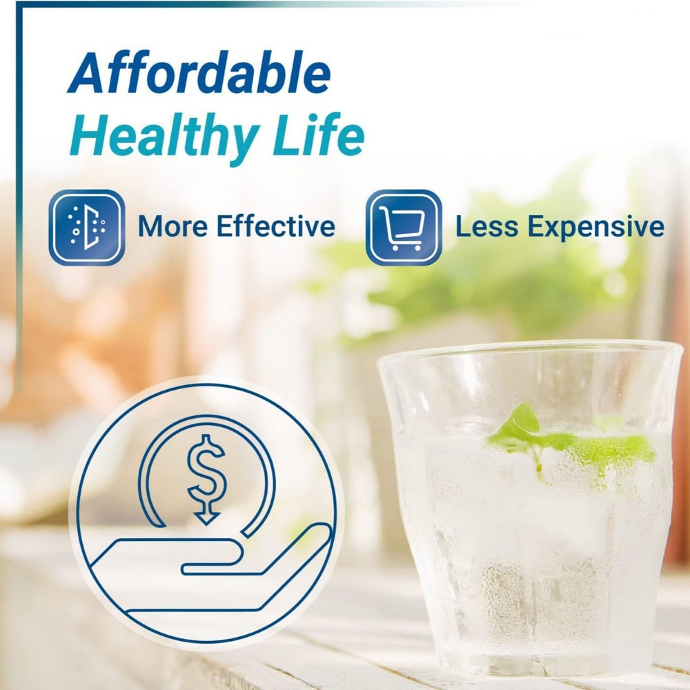 For GE RPWFE Filter Replacement Refrigerator Water Without Chip Material Plastic