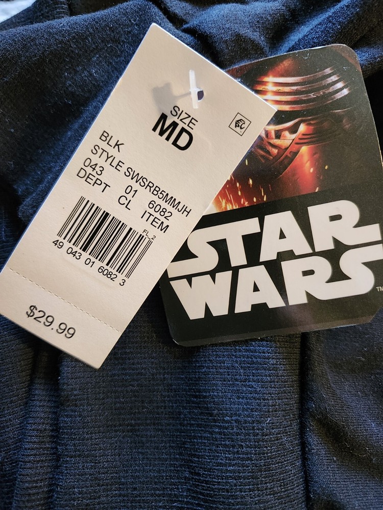 Star Wars Darth Vader Jacket Medium New With Tags