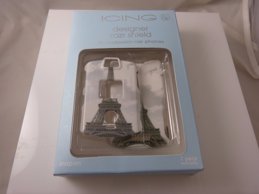 fits Motorola razr V3 case shield Eifel Eiffel tower