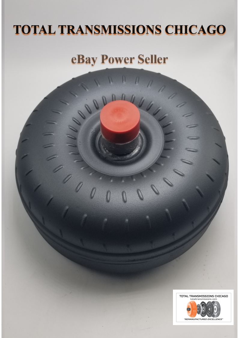 FM64L-E4OD 4R100 TORQUE CONVERTER FORD 4 STUD 4.9L 7.3L 7.5L HEAVY DUTY LOCK UP