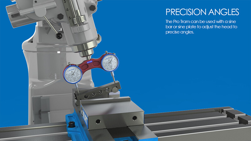 Pro Tram Bridgeport Head Square Knee Mill Spindle CNC Router milling endmill #01