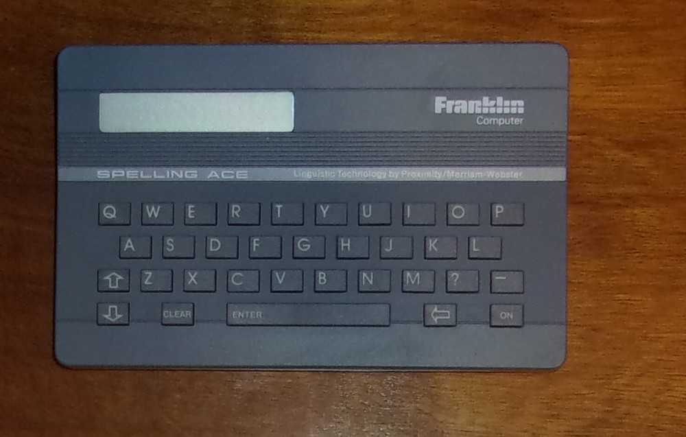 Franklin Spelling Ace SA-98 Second Edition - Tested