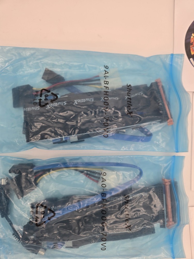 Shuttle Parallel Port PC8 Expansion Kit Lot / Software Disks /Misc Shuttle J106