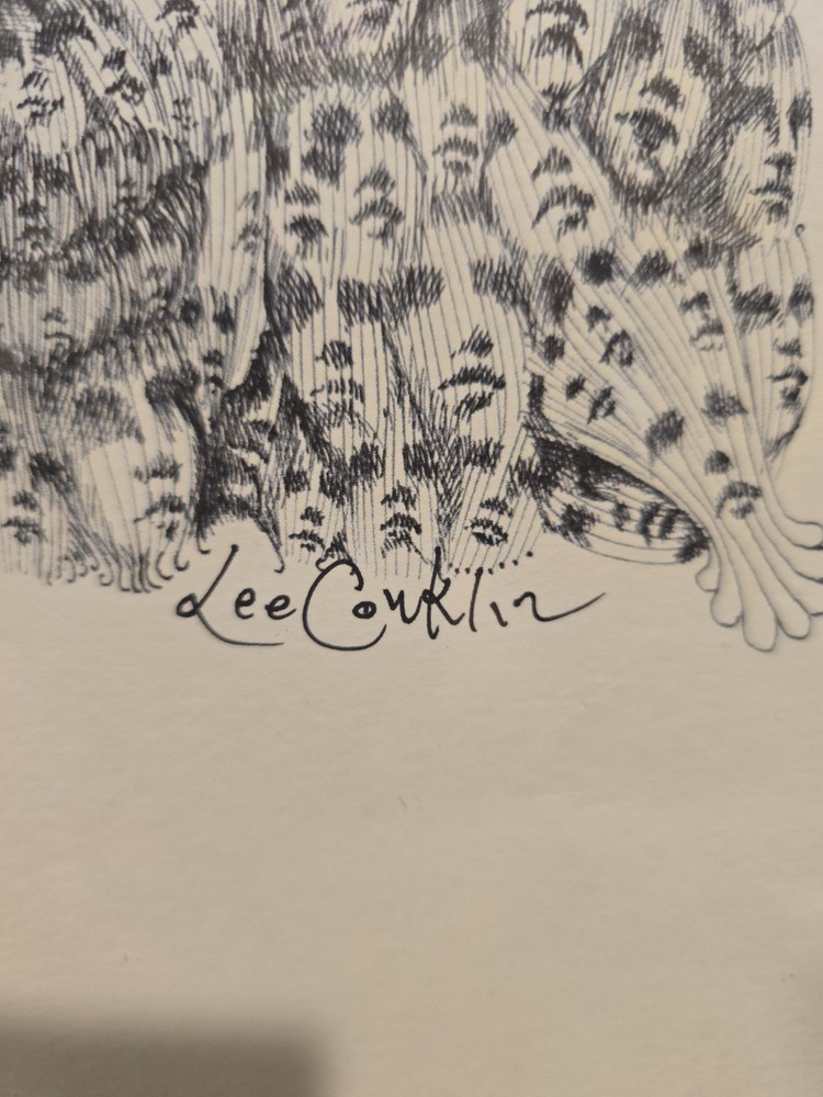 LEE CONKLIN “FACES” – Signed/Numbered Serigraph Print – Limit 50 – Psychedelic F