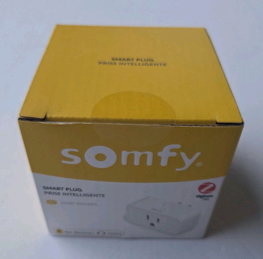 Somfy Smart Plug, B-Type, Zigbee, #1871217A - NEW In BOX!