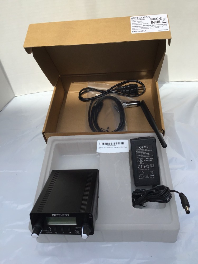 FM Broadcast Transmitter TR508 Radio Transmitter, Long Range Transmitter