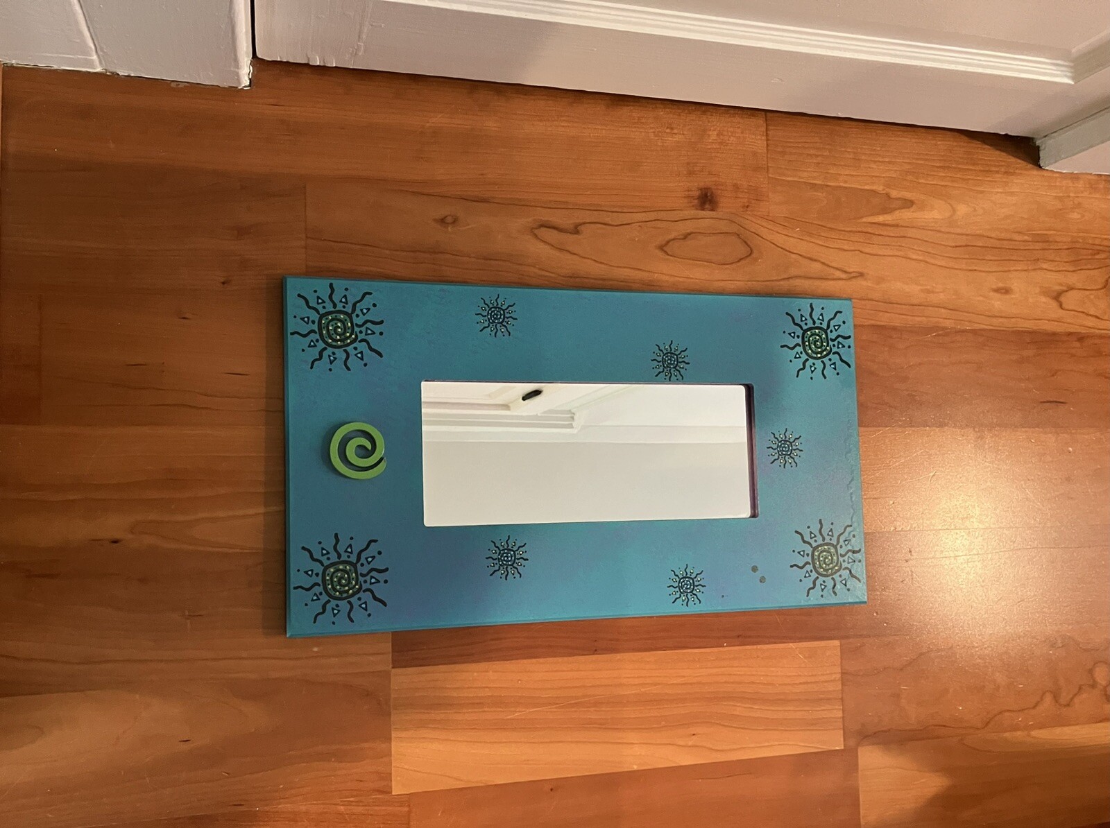 Artsy-Fartsy Celestial 20" x 11" Unique Mirror - Blue Moon Graphics