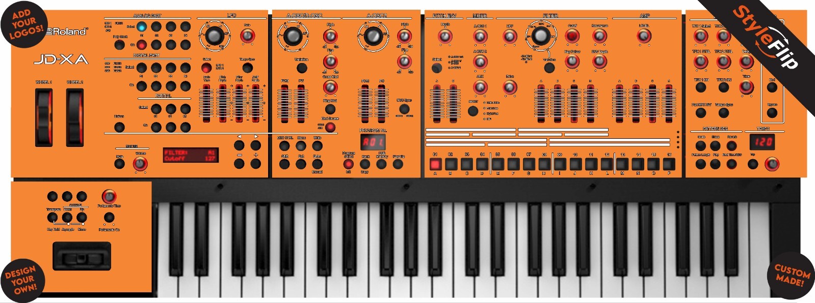 Roland JDXA Skins | Custom Design | Protective Decal | StyleFlip Skins