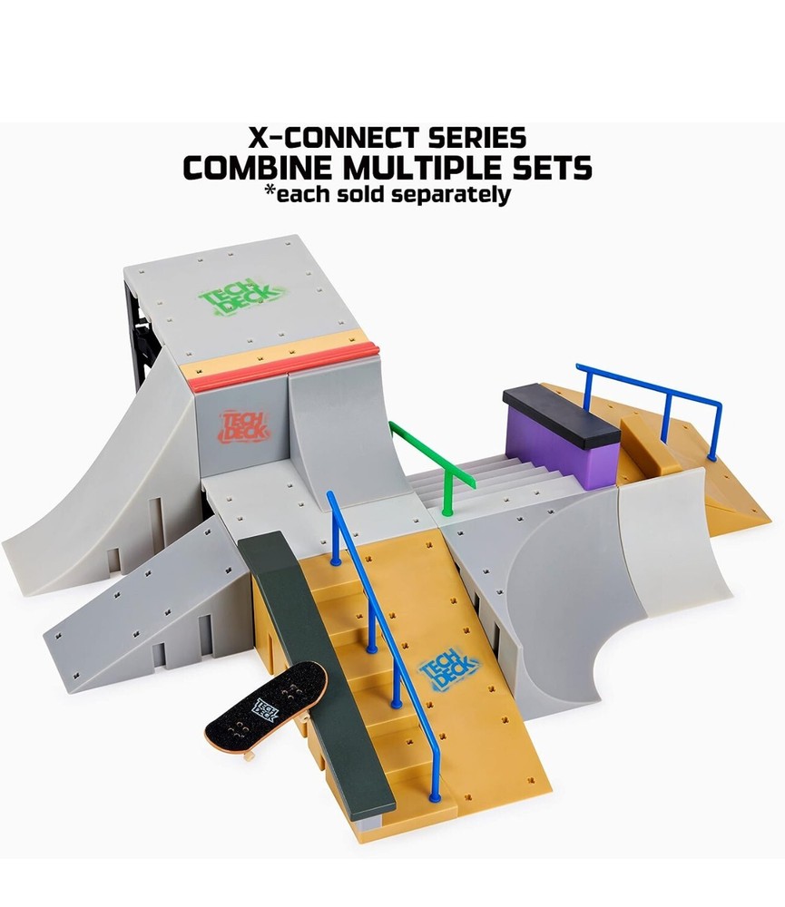 TECH DECK - Jump N' Grind - X -Connect - Park Creator & Customizable