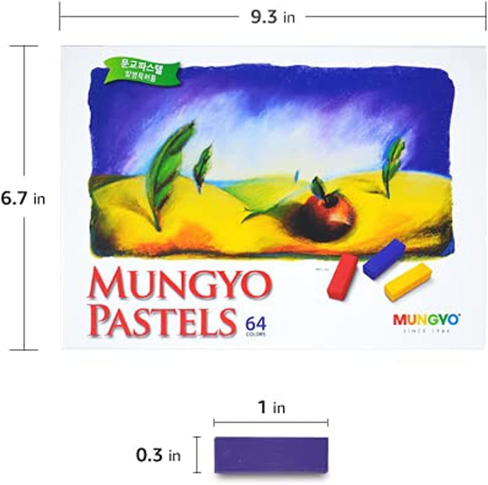 Creative Soft Pastel Set with 64 Lightfast Colors - Smooth & Easy Application