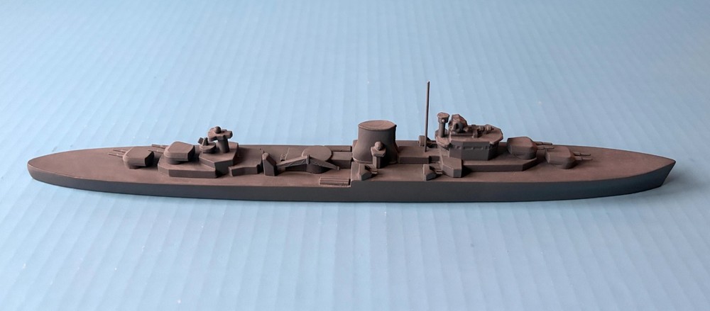 Framburg WWII LEANDER class cruiser ID ship Model 1:500 Recognition