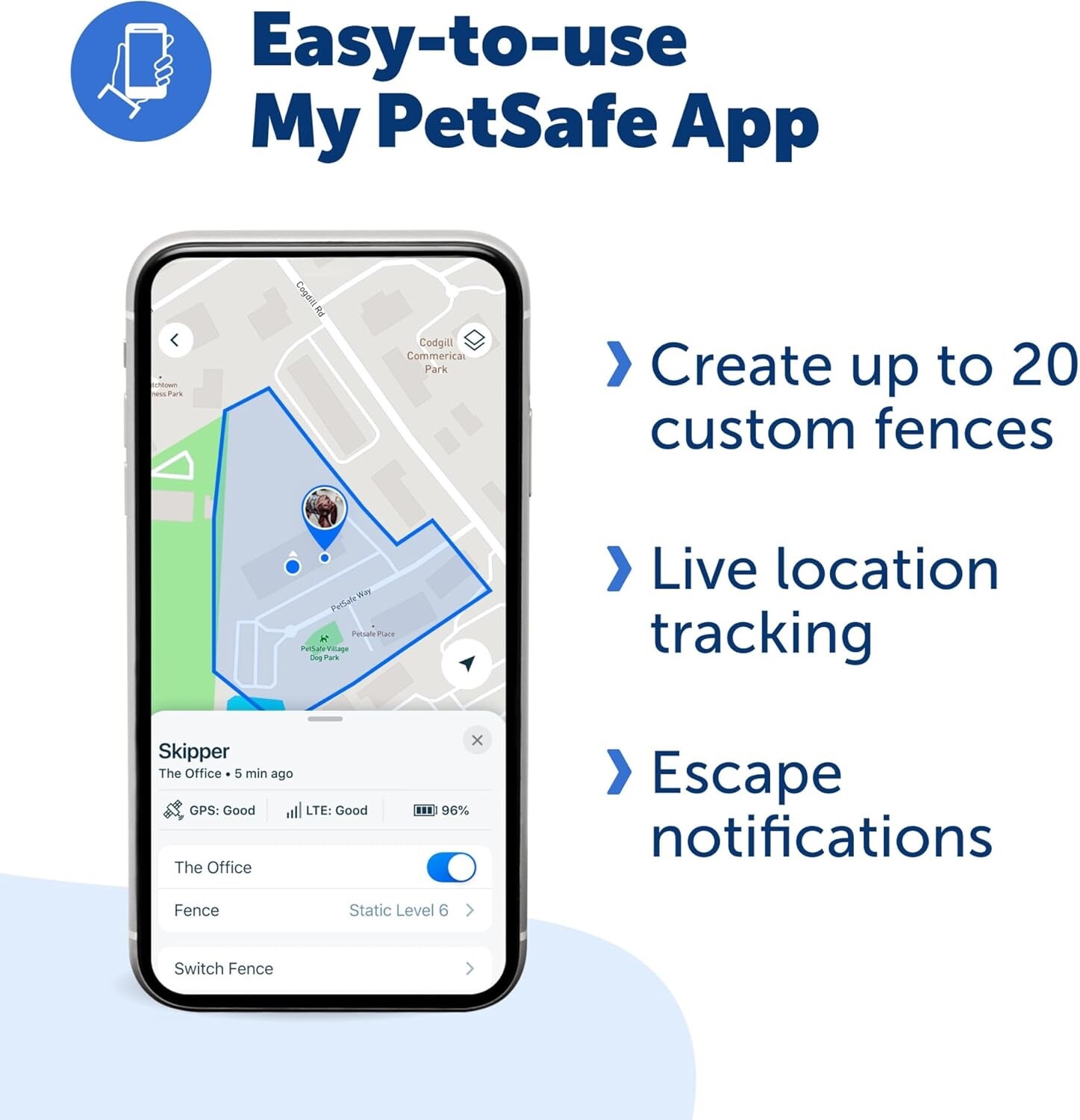 PetSafe PIF00-17804 Guardian GPS with Tracking Dog Fence Collar NEW