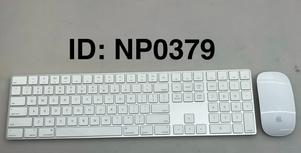 Apple A1843 Magic Wireless Bluetooth Keyboard and A1657 Magic Mouse 2 Combo *QTY