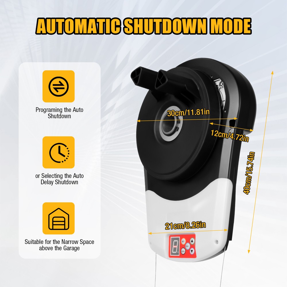 800N Automatic Automatic Garage Roll Up Roller Door Opener 24V DC Motor Rolling