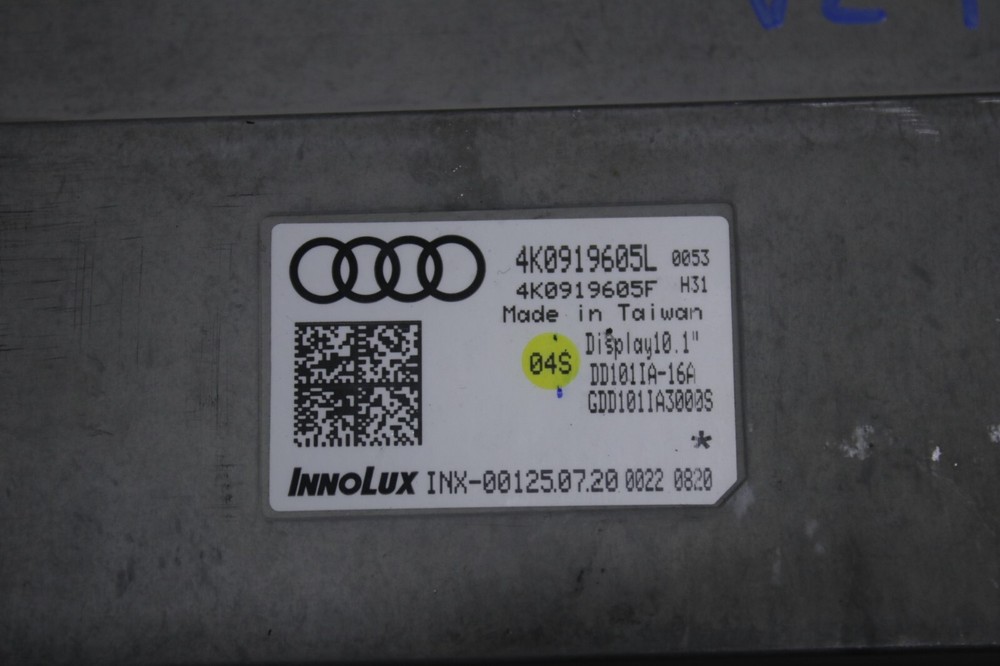 Audi RS7 Front Dashboard Information Display Screen Assembly 2021 - 2024 OEM