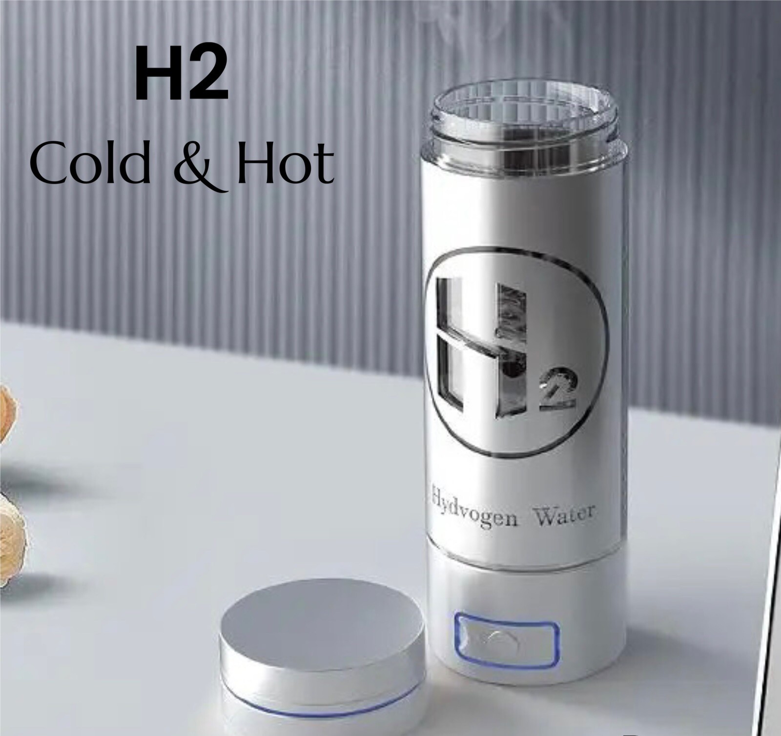 90000ppb H2 Portable TOUCH SCREEN 2 in 1 Healthy Hydrogen Drink Cup with Inhaler