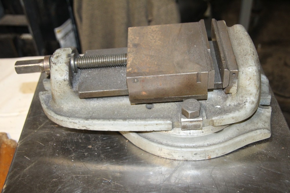 6" Philco Machine Vise on rotating base