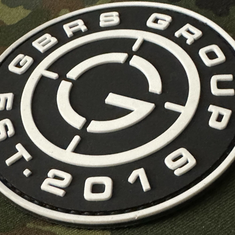 GBRS GROUP PVC Patch Hook Back—Glow in the Dark Luminous