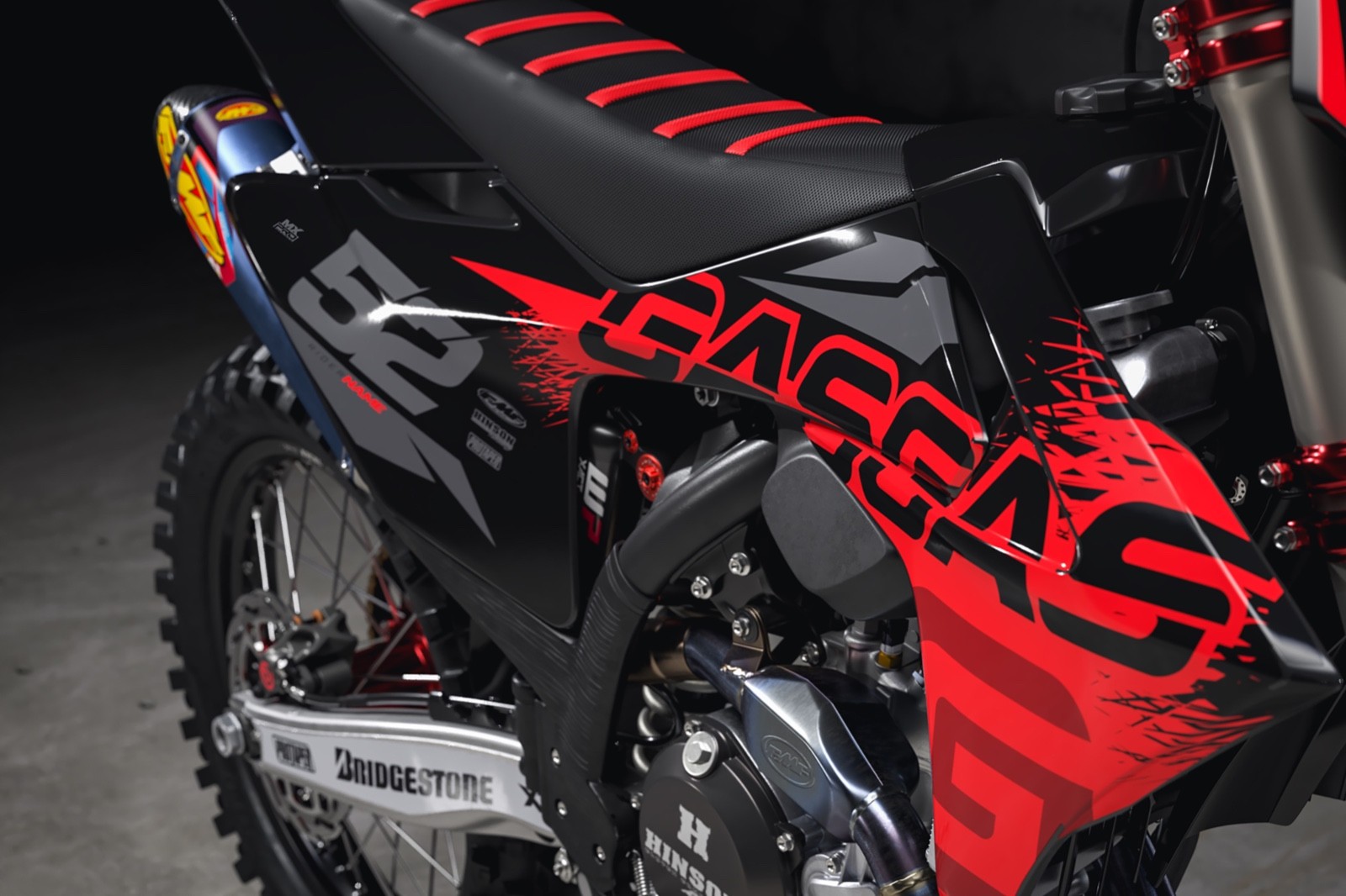 Fits GASGAS EX and EC125/250/350/450 MC125/250/350/450 2024 2025 Graphic kit