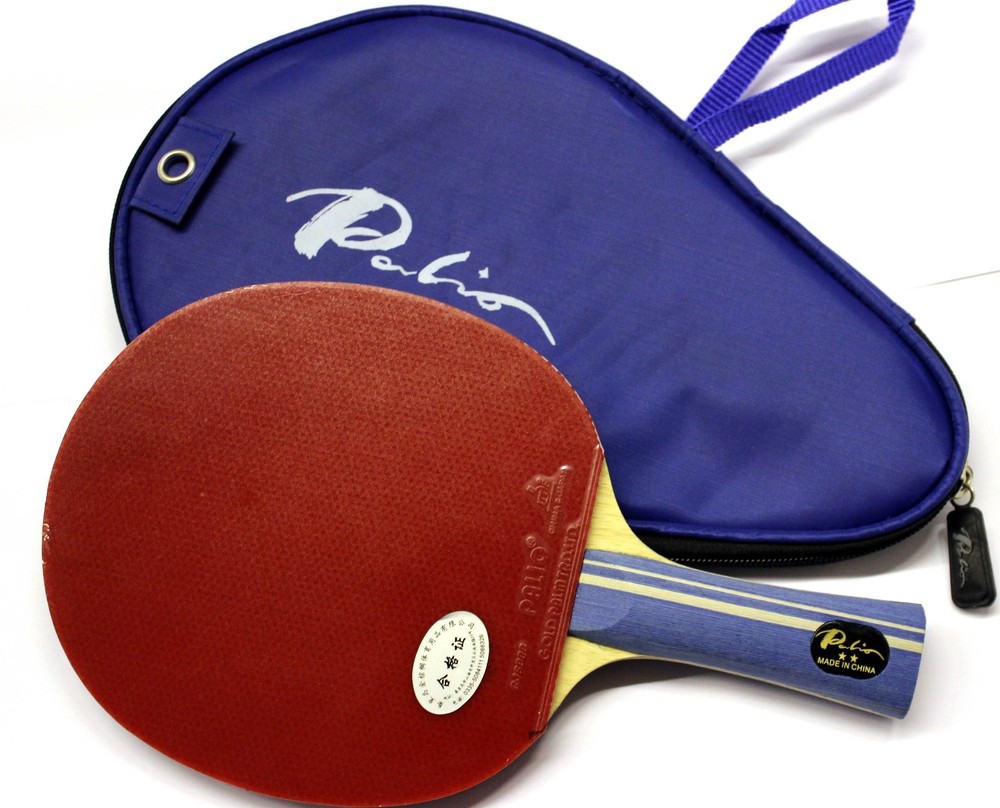 Palio 2Star Expert Table Tennis Bat with Free Case, New  US