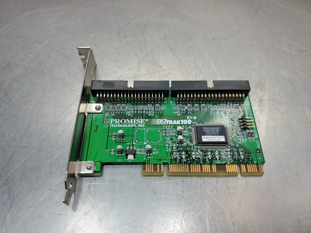 Promise Technology FastTrak 100 TX2 IDE PCI Raid Controller.                3E-2