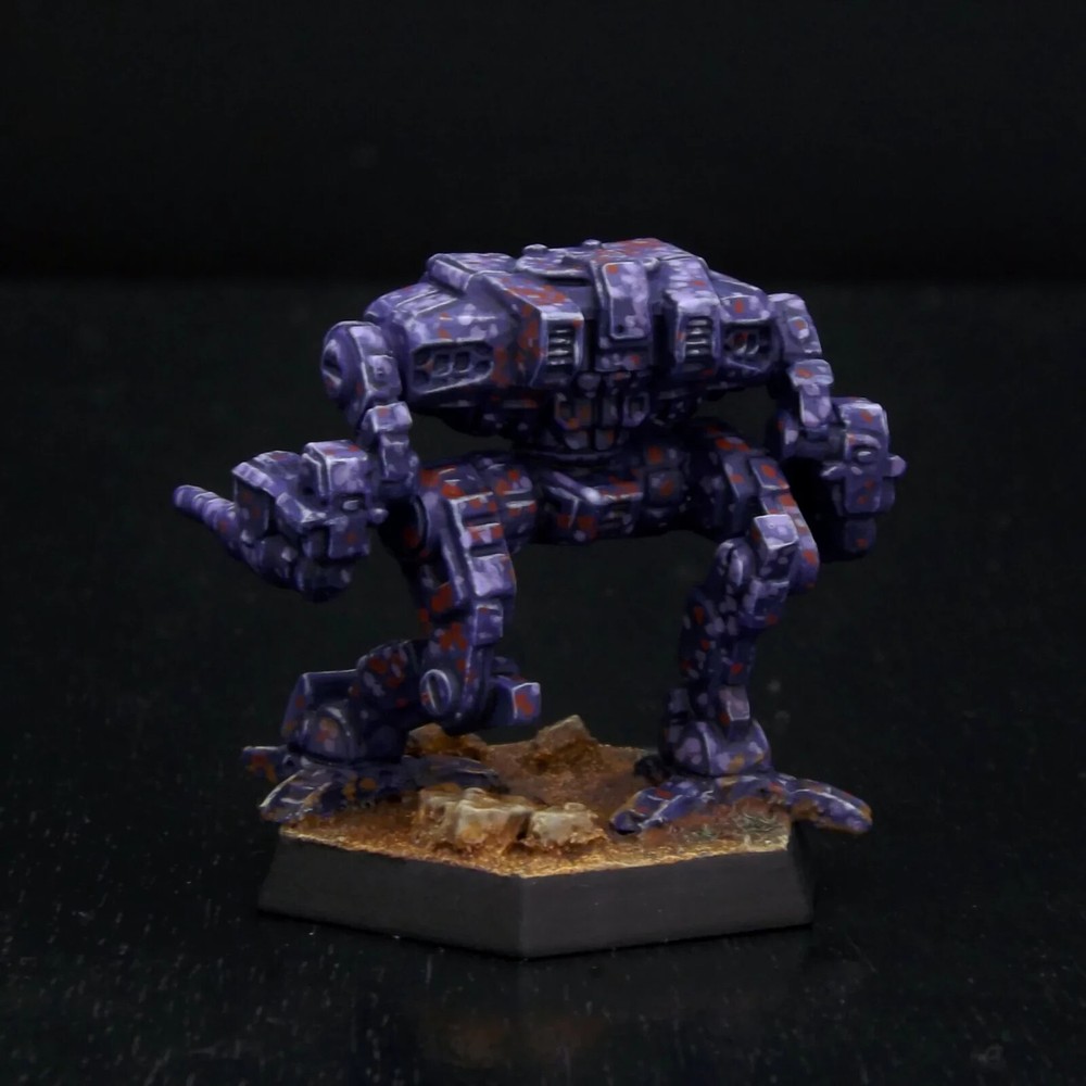 Painted BattleTech Miniature Cougar Mech