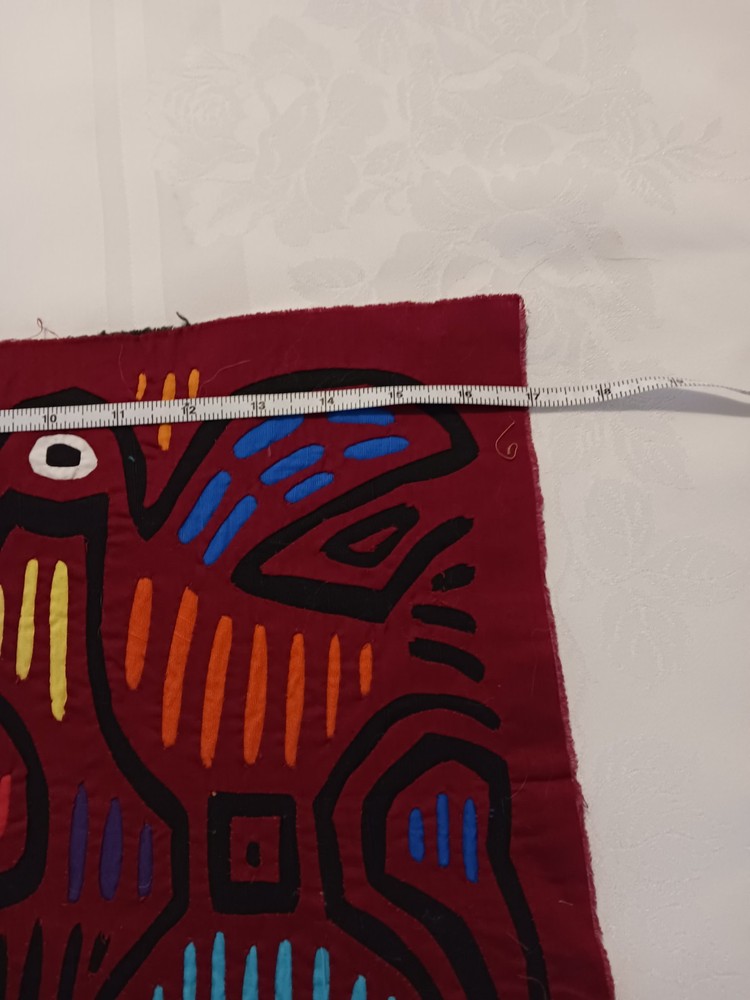 Unframed Mola Panel From Panama