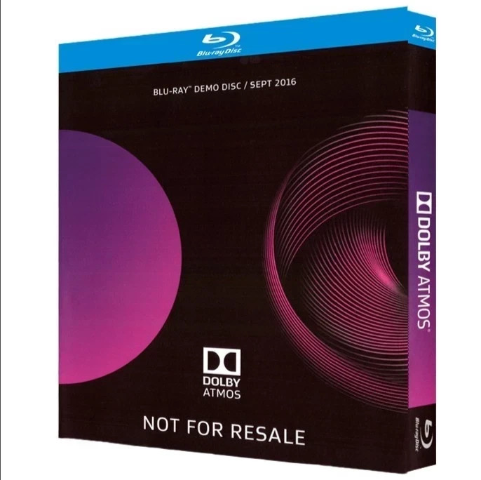 Dolby Atmos Genuine Blu-Ray Demo Disc (Sep 2016) - NEW, SEALED