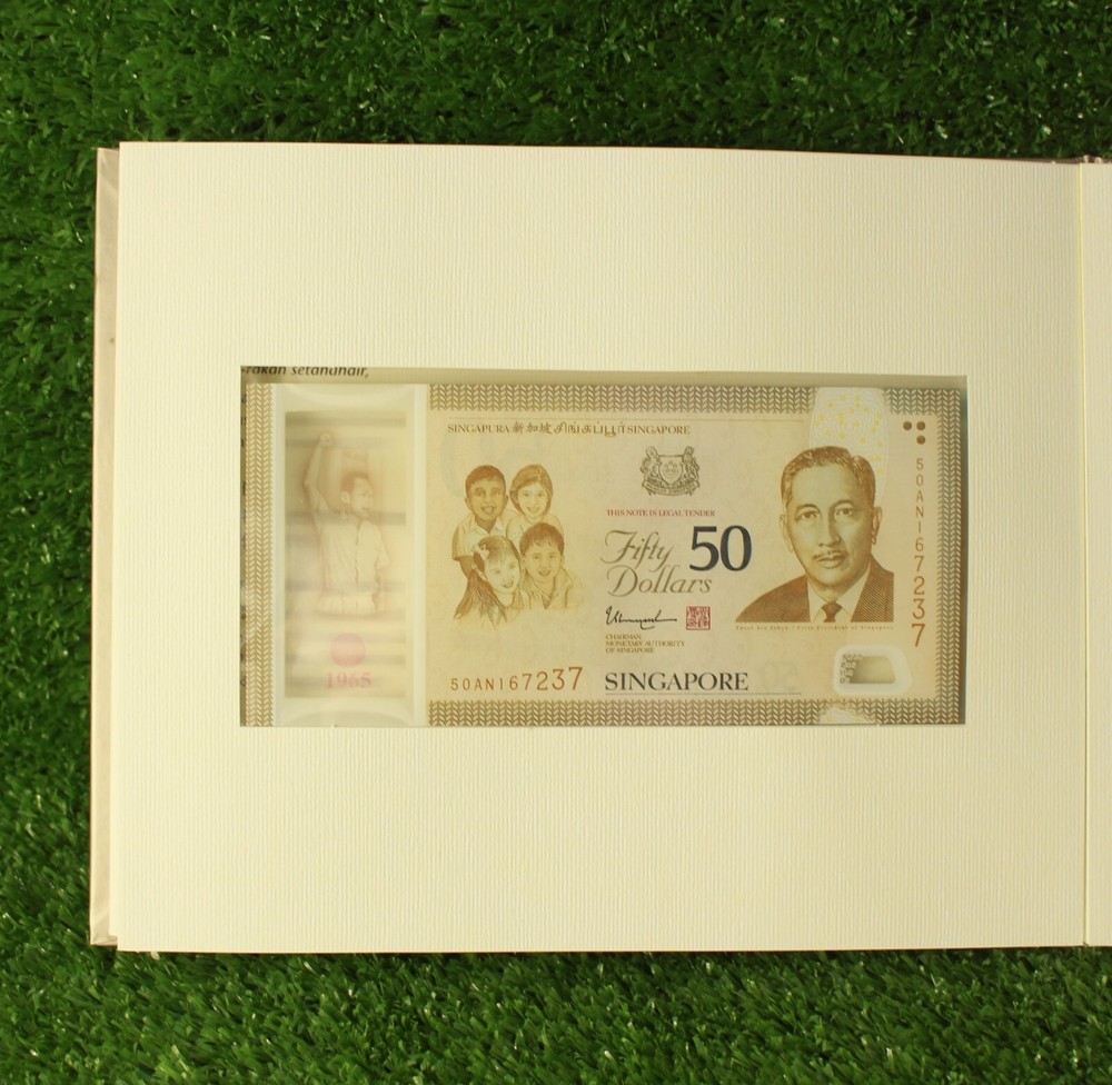 Singapore SG50 Commemorative Notes Set