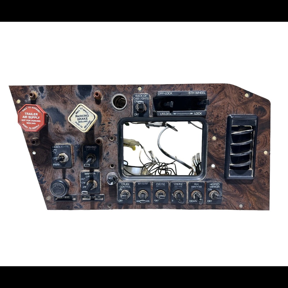 Volvo WAH SWITCH PANEL Dash Panel - Used