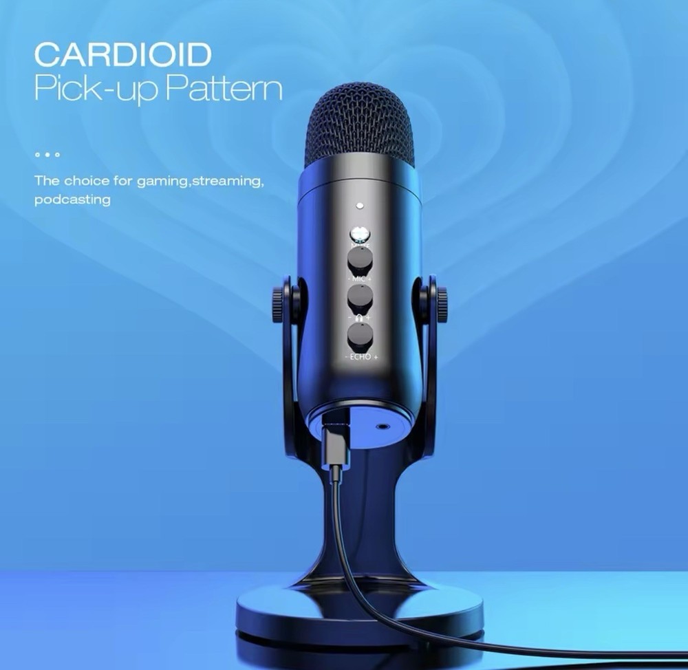 USB Microphone for PC Mac Gaming Recording Stream Podcast, Computer Condenser Mi